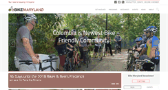 Desktop Screenshot of bikemaryland.org